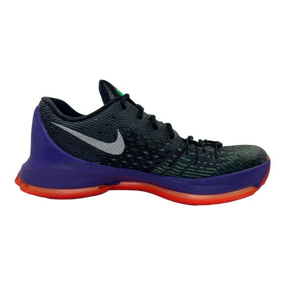 Nike KD 8 Vinary Basketball Shoes Purple Green Orange 749375-013 Men Size 9.5 - Picture 2 of 10